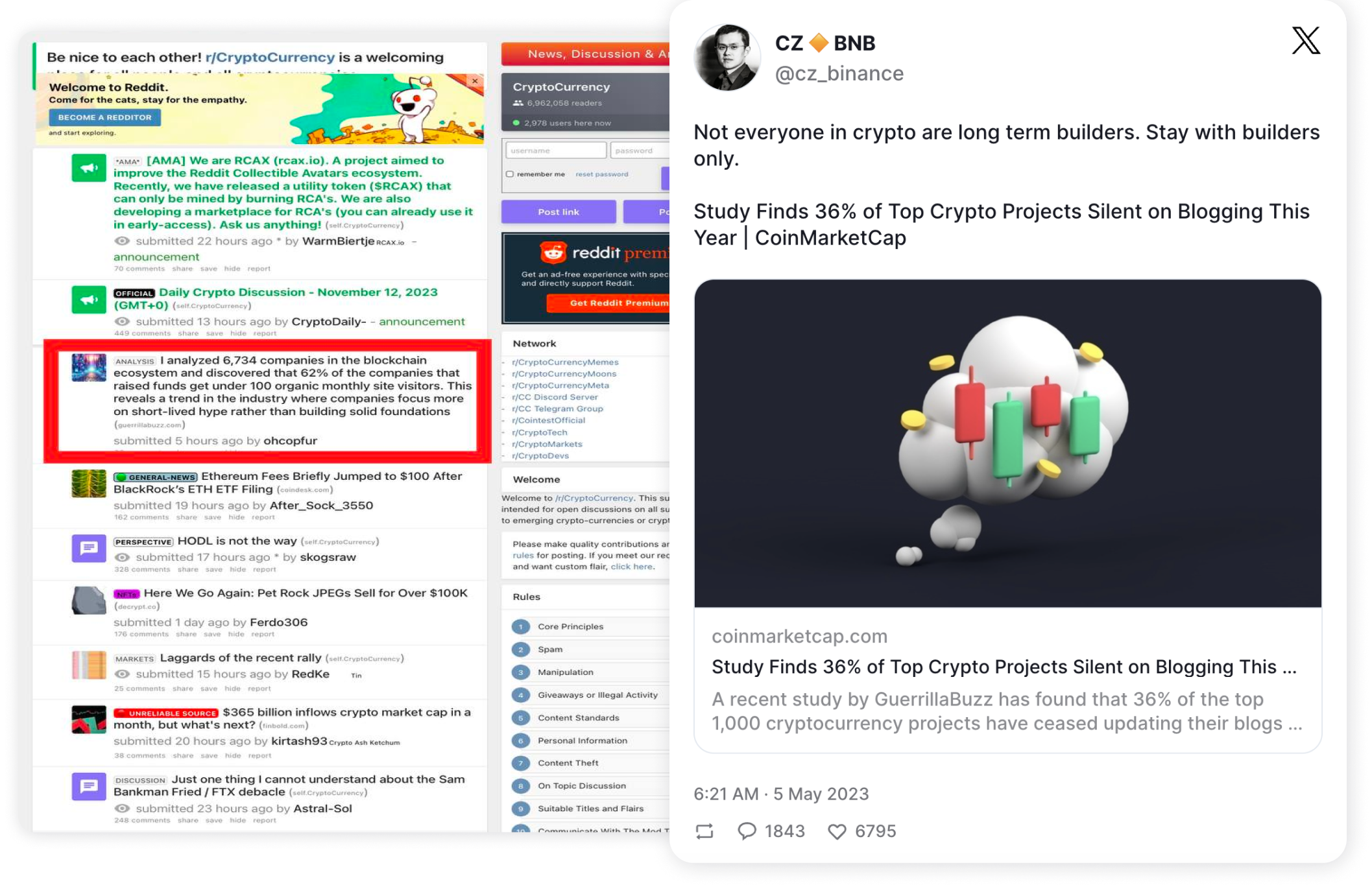 Reddit & CZ recognition
