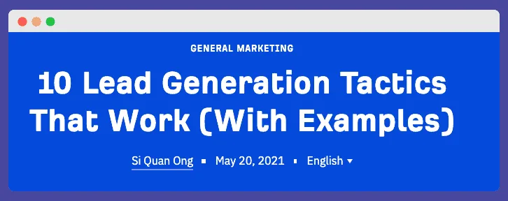 10 lead generation tactics for crypto link building outreach post Ahrefs