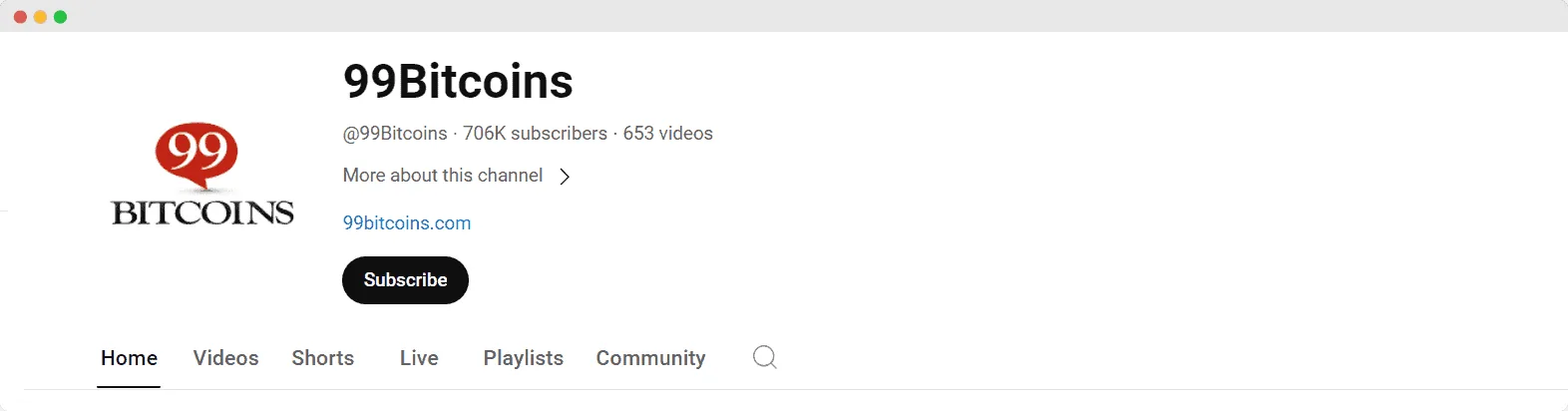 99Bitcoins screenshot