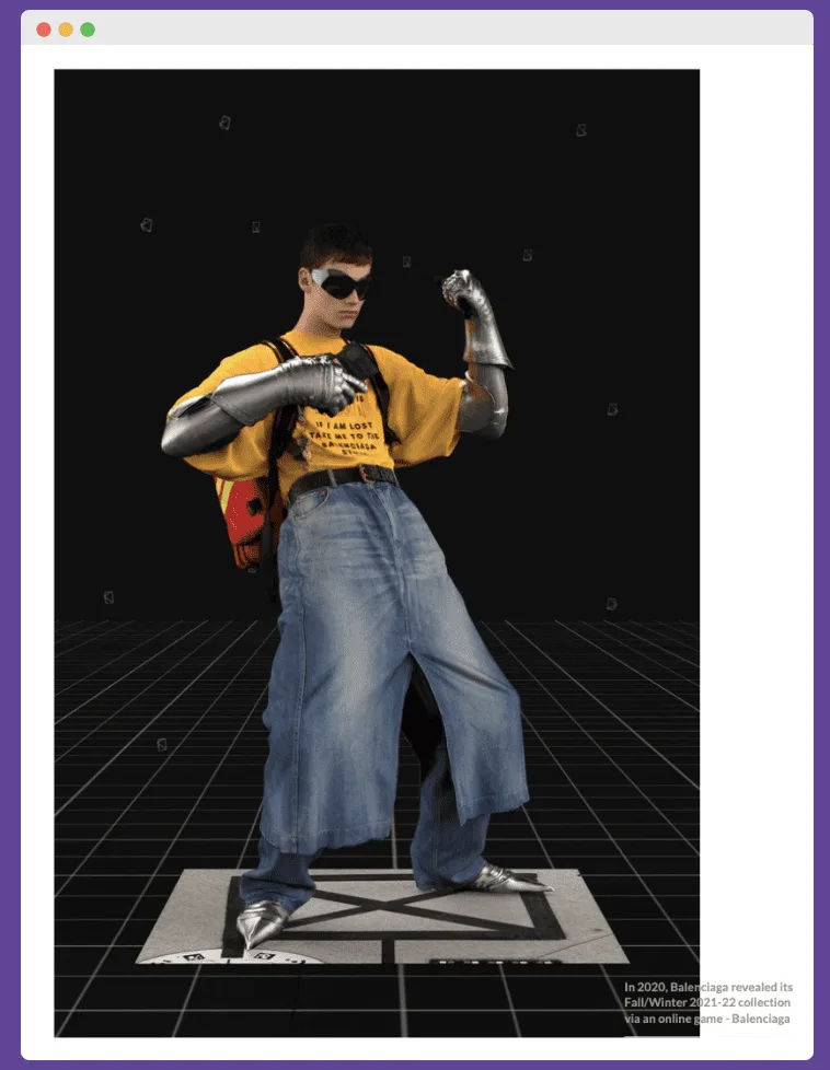 Fashion in the metaverse