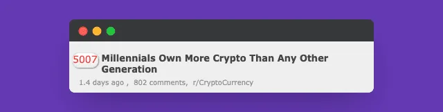 Reddit Upvotes of Viral Article Cryptocurrency IDO