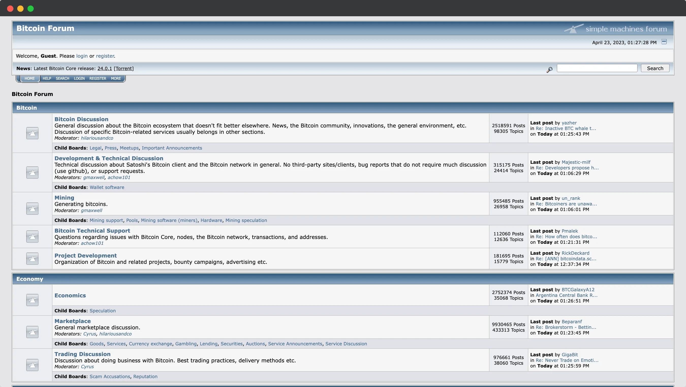 bitcoin talk screenshot