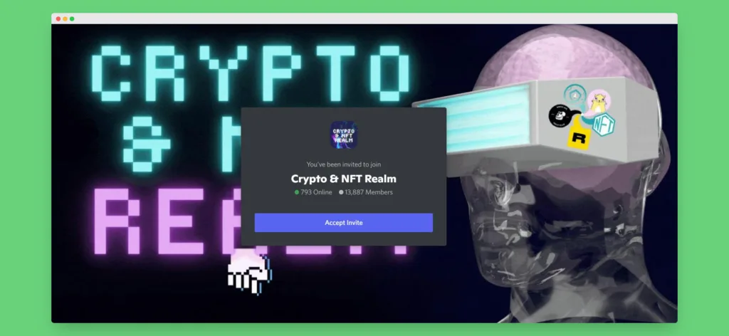 crypto relam discord group guerrillabuzz