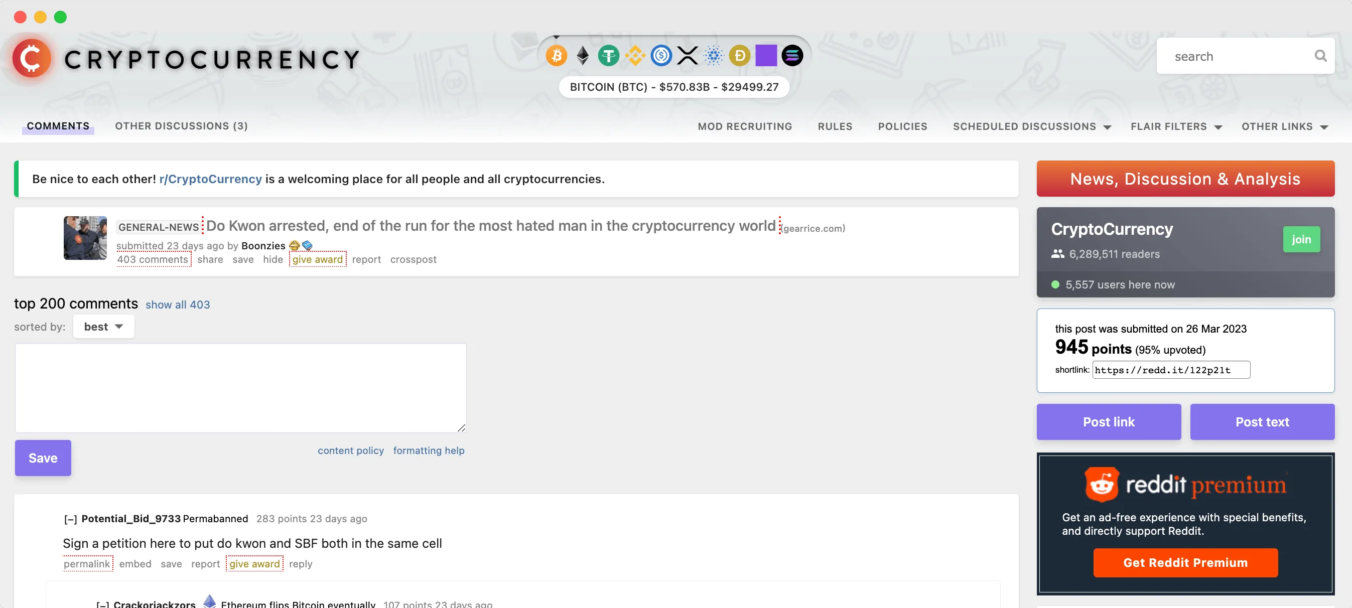 example of viral post on reddit 