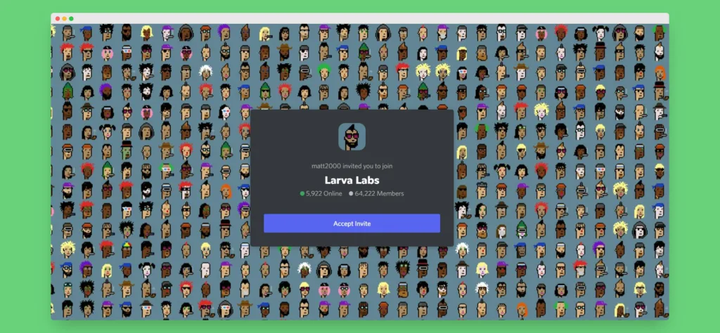 larva labs discord group guerrillabuzz
