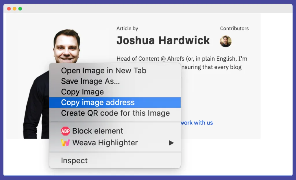 Reverse Image search