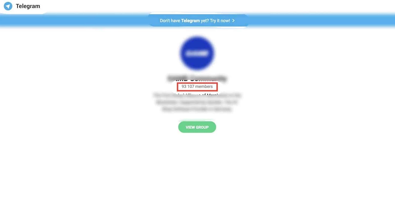Telegraph fake communities