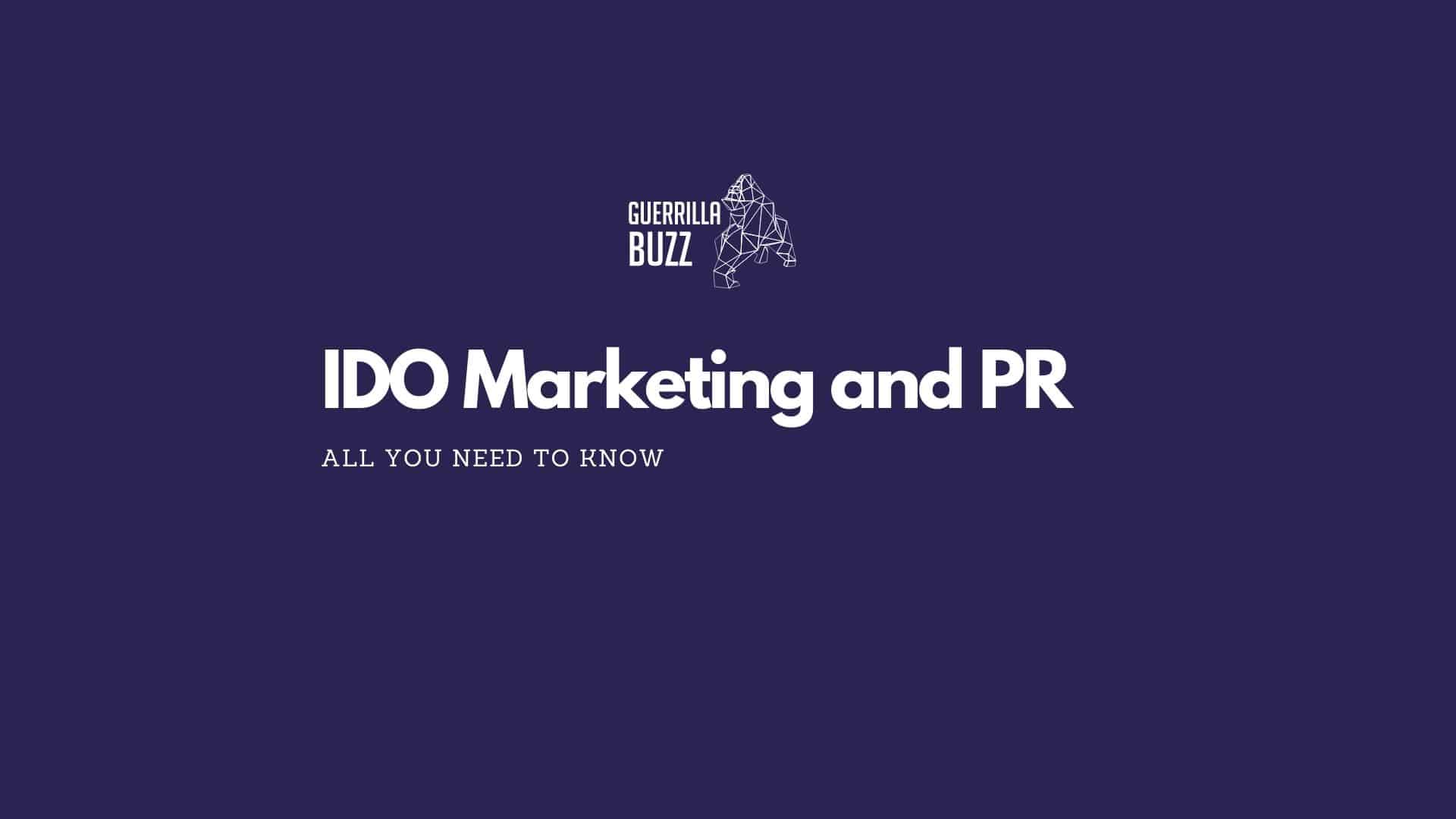 IDO Marketing And PR GuerrillaBuzz