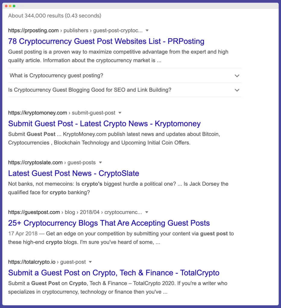 Crypto guest posting submit a guest post