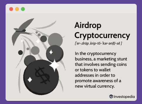 Crypto marketing strategy definition of an airdrop