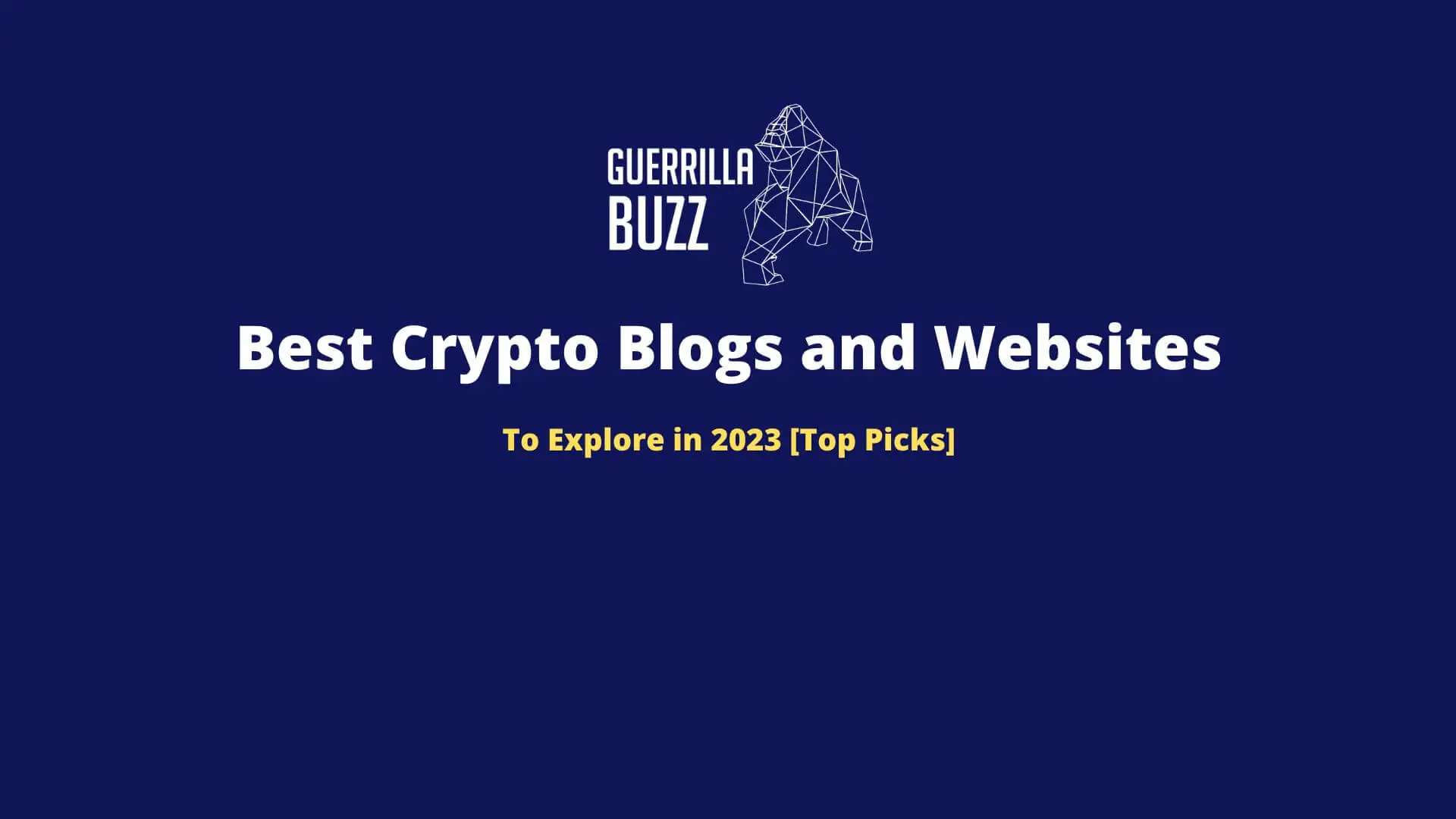 Best Crypto Blogs and Websites to Explore in 2023: Top Picks