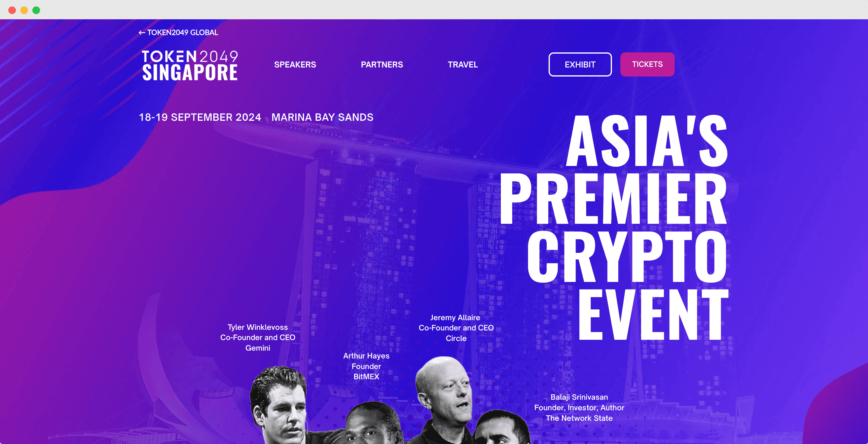 TOKEN2049 in Singapore