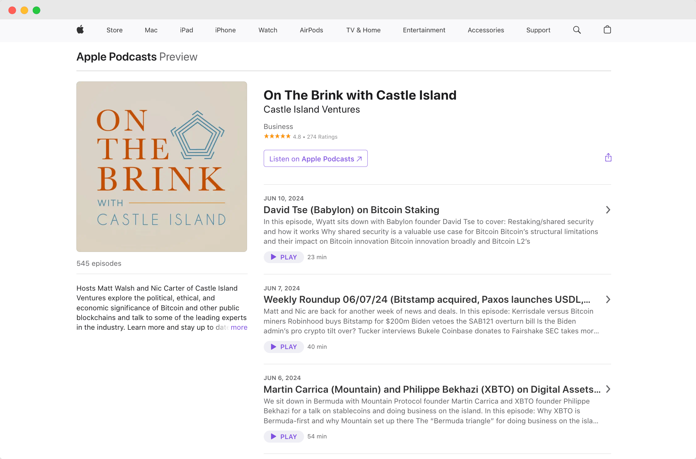 On the Brink with Castle Island screenshot