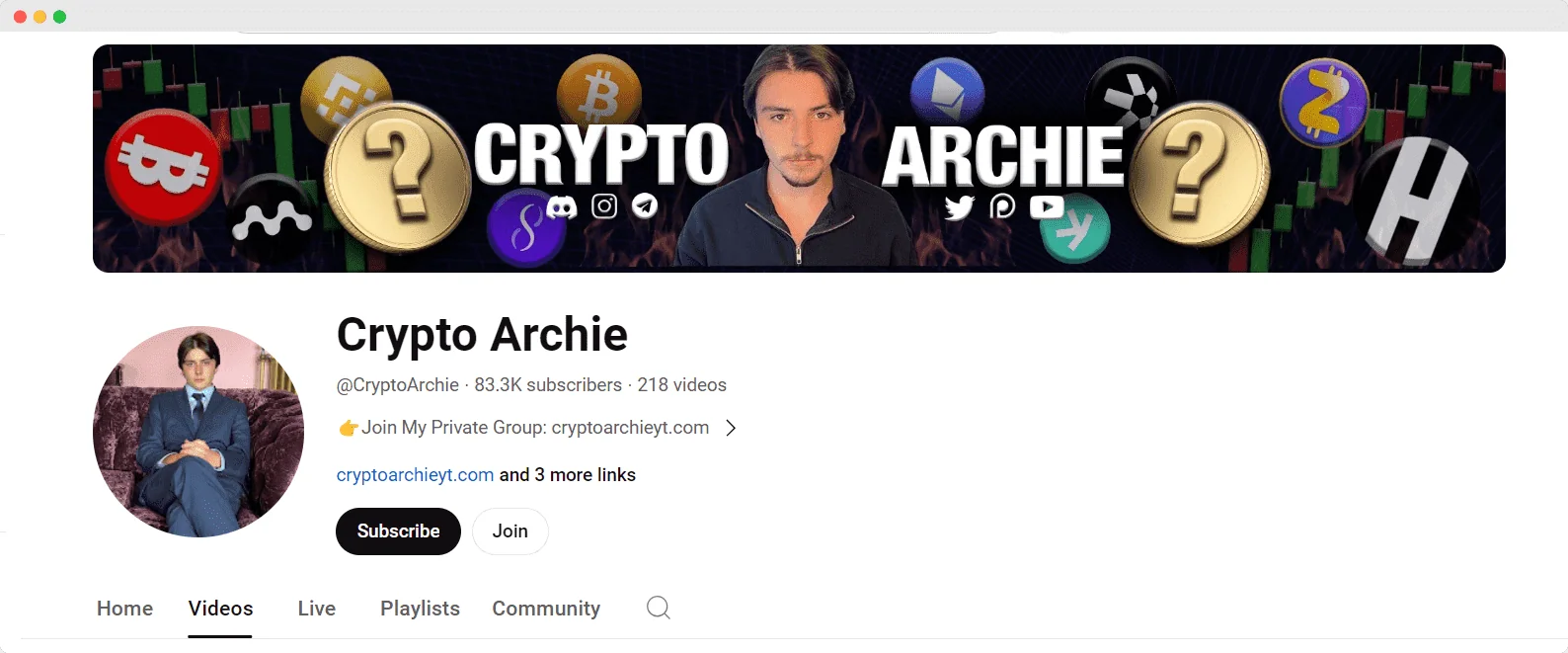 Crypto Archie screenshot