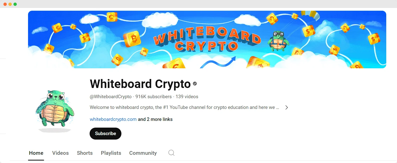 WhiteboardCrypto youtube channel screenshot